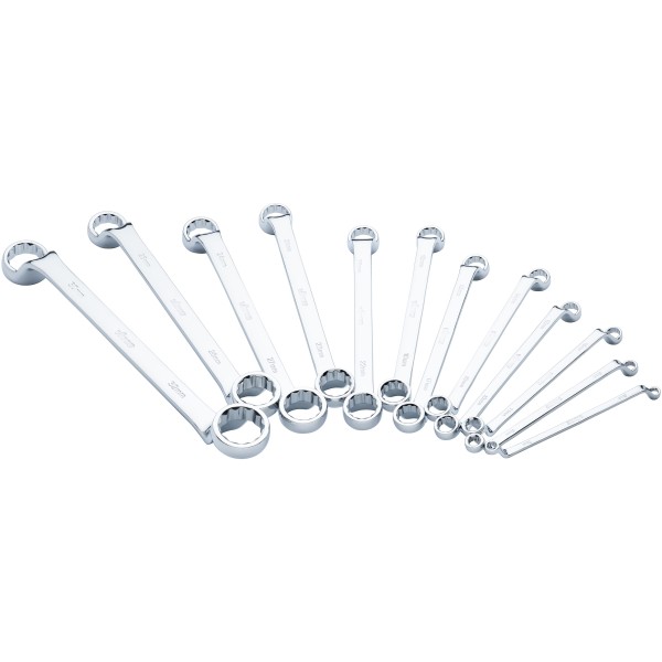 Double box-end wrench set