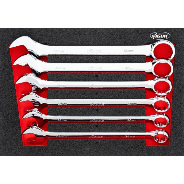 Combination wrench set