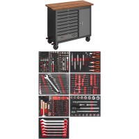 Mobile work bench Series L ∙ with assortment