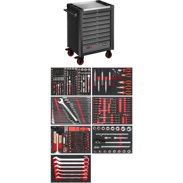 Tool trolley Series L ∙ with assortment